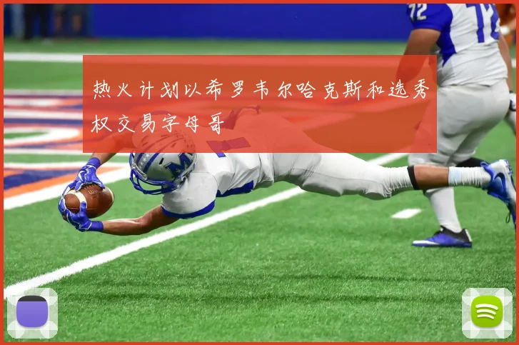 热火计划以希罗韦尔哈克斯和选秀权交易字母哥